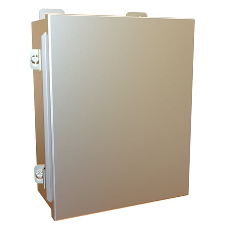 N4X J Box, Lift Off Cover W/Panel, 10 X 8 X 4, 304 SS